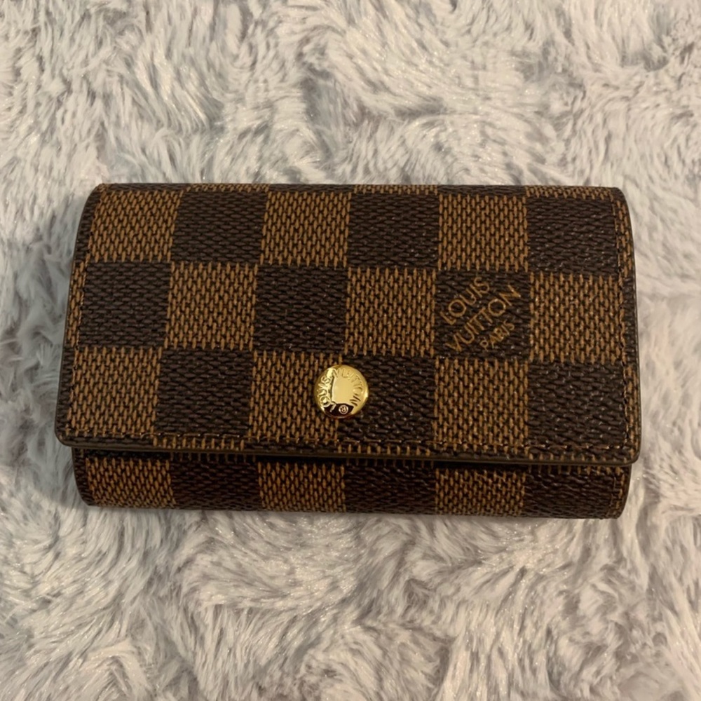 Louis Vuitton 6 Key holder in Damier Ebene